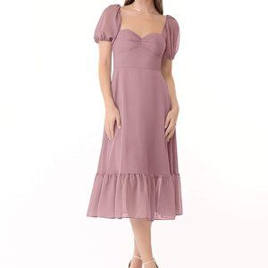 Dusty Rose Azazie Baby Dress